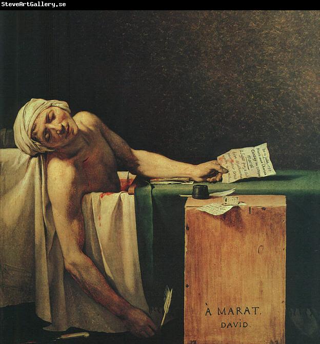 Jacques-Louis David The Death of Marat